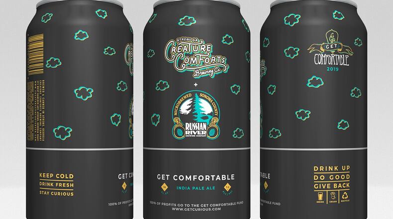 Creature Comforts Get Comfortable. Credit: Creature Comforts Brewing Co.