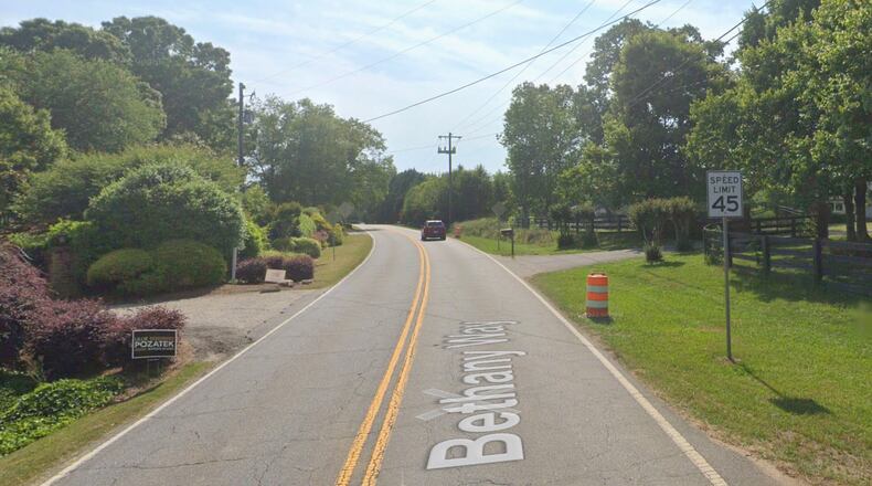 Milton recently voted to lower speed limits on four roads including Bethany Way. (Google Maps)