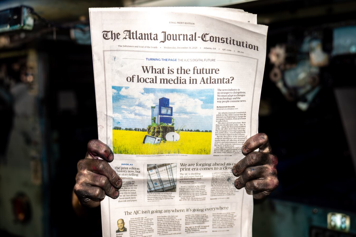 Photos of AJC’s final run