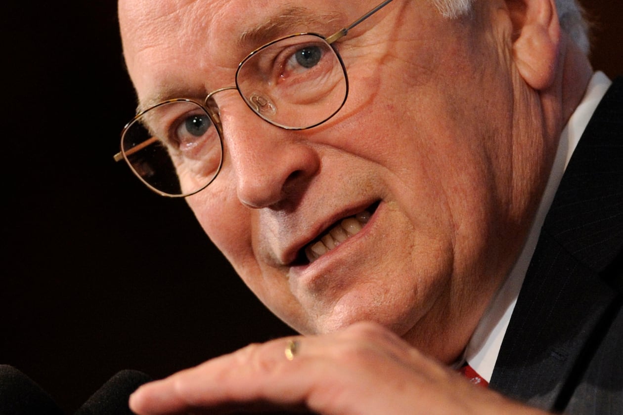 FILE -- In this June 1, 2009 file photo, former Vice President Dick Cheney speaks at the National Press Club in Washington. (AP Photo/Susan Walsh, File)