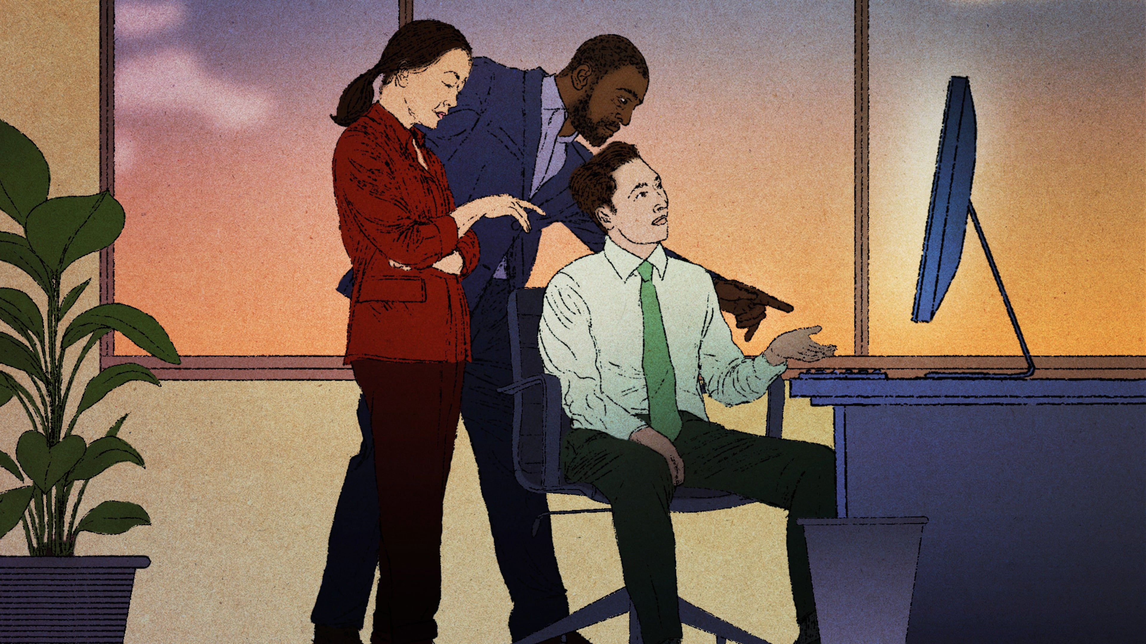 (AP Illustration / Peter Hamlin)