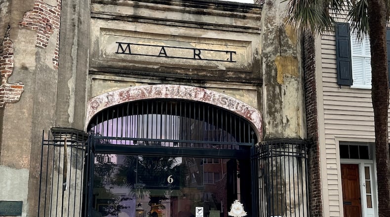 Charleston's Old Slave Mart museum documents the city's role in the domestic slave trade.