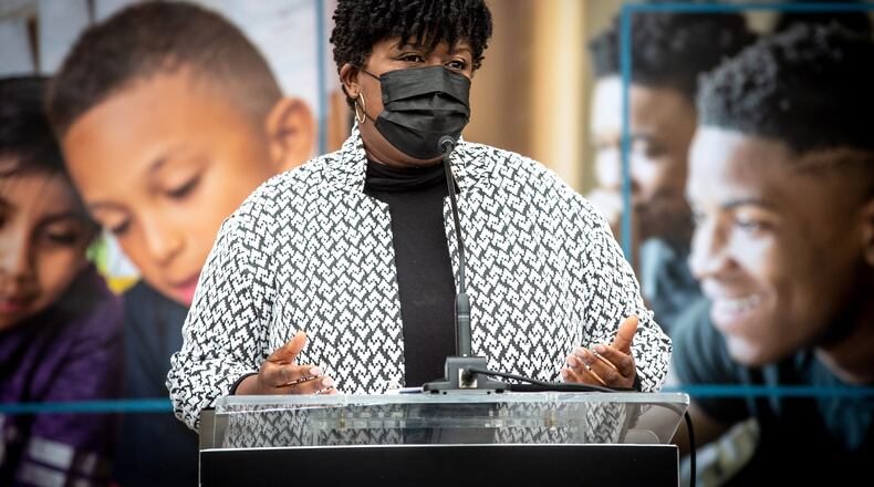 Atlanta Public Schools Superintendent Lisa Herring, shown in this photo from January, addressed criticisms made by Gov. Brian Kemp about the district's employee vaccination plan. STEVE SCHAEFER/AJC FILE PHOTO