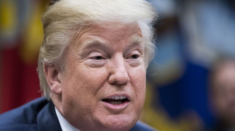 President Donald Trump’s popularity with his base in Georgia has dampened any opposition that may have existed among the state’s top Republicans. (Doug Mills/The New York Times)