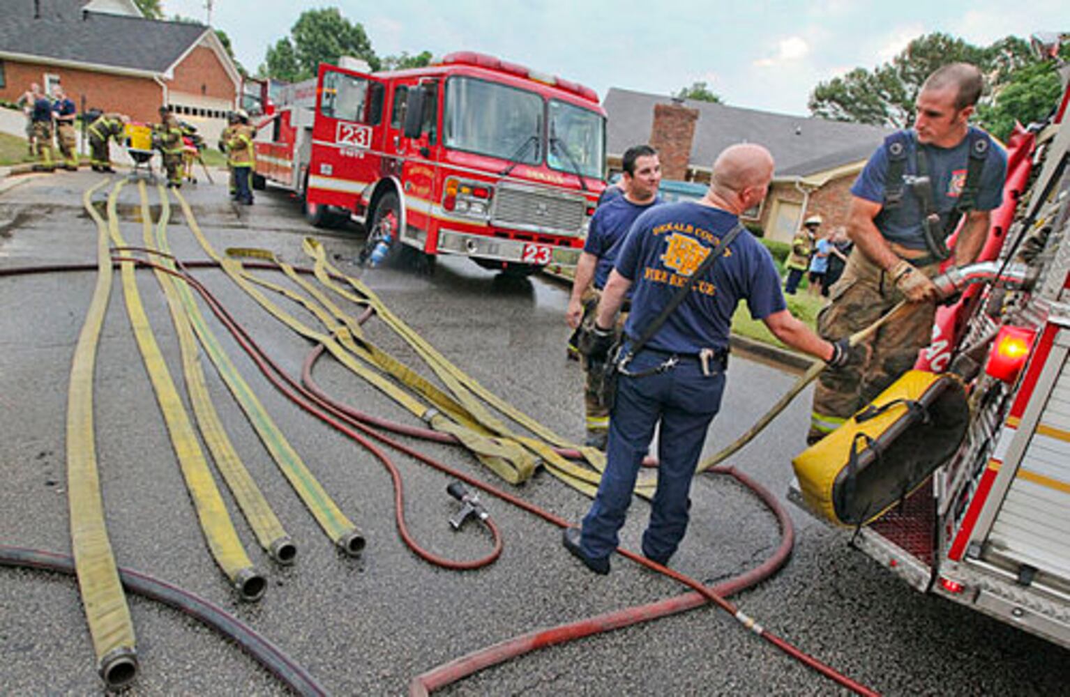 Stone Mountain home fire