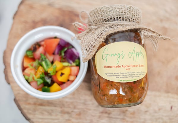 Apple peach salsa. (Courtesy of 9 Photography/Ginny’s Apples)