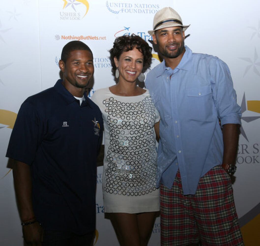 Usher's camp got down to business