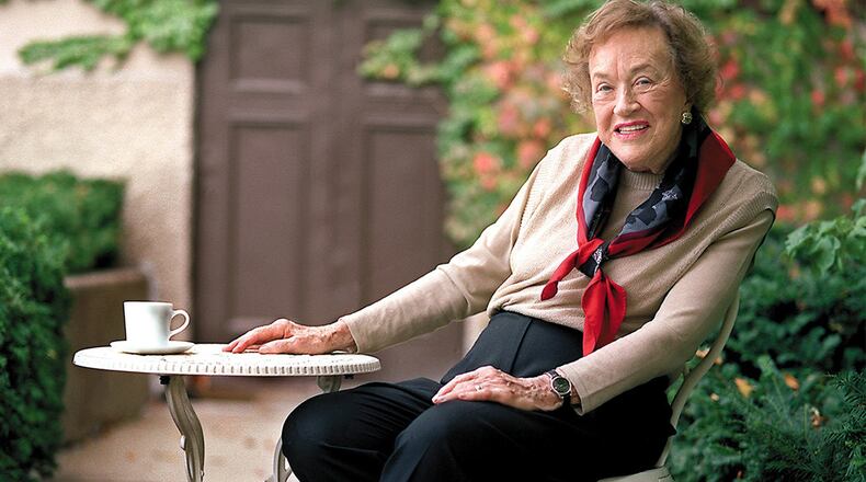 Legendary television chef Julia Child has been teaching American to cook for years and is still at it as she celebrates her 90th birthday. She is shown her in 1999. (J. KYLE KEENER/DETROIT FREE PRESS/TNS)