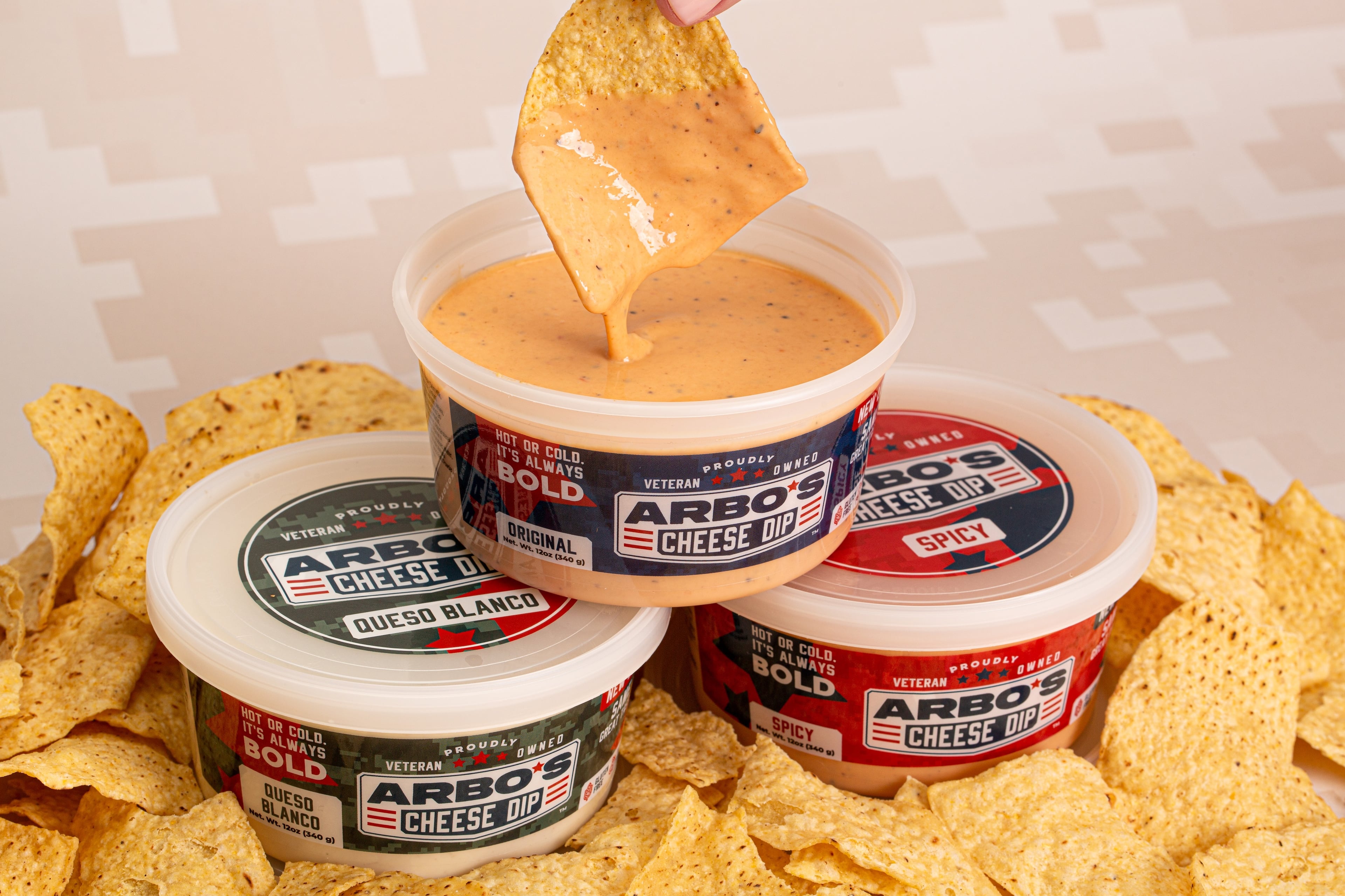 Cheese dip from Arbo’s Cheese Dip. (Courtesy of Arbo’s Cheese Dip)