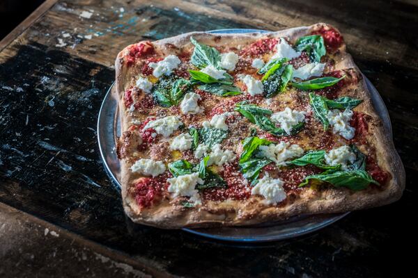 O4W Pizza's Grandma Pie / Photo courtesy of Blue Hominy