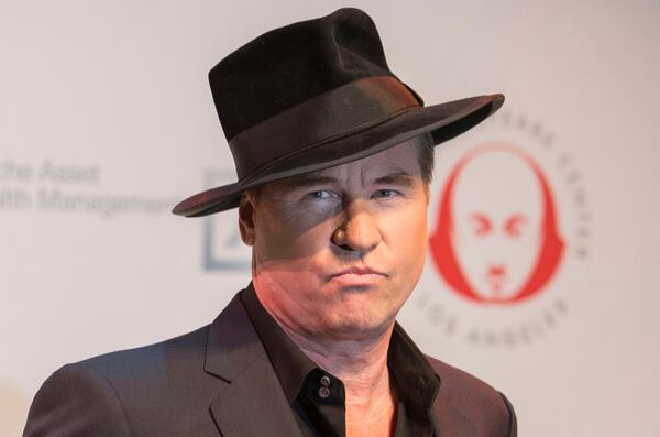 FILE - Actor Val Kilmer arrives at the 23rd Annual Simply Shakespeare event at The Broad Stage in Santa Monica, Calif. on Sept. 25, 2013. (Photo by Paul A. Hebert/Invision/AP, File)