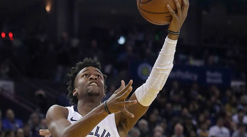 Kobi Simmons, a St. Francis graduate, scored 17 points againt the Golden State Warriors on Dec. 30, 2017.