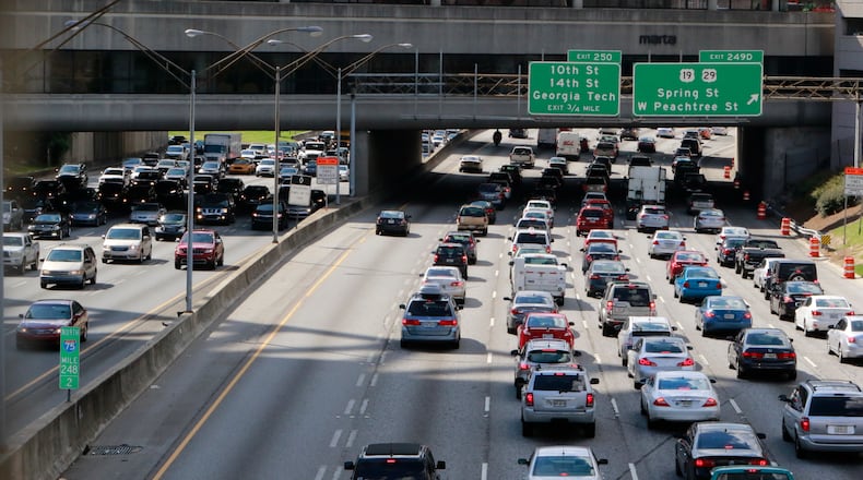Northbound lanes along the Downtown Connector will close temporarily early Friday while Atlanta police re-create an accident as part of an investigation.