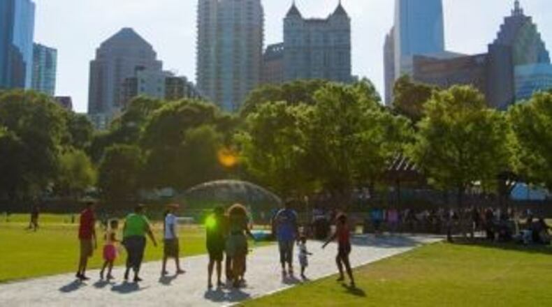 The city of Atlanta has hired approximately 1,000 summer interns — some are at-rist youth recommended by APD and other city government agencies. CONTRIBUTED