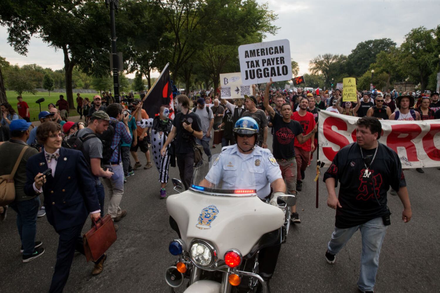 photos: juggalo march descends on washington dc