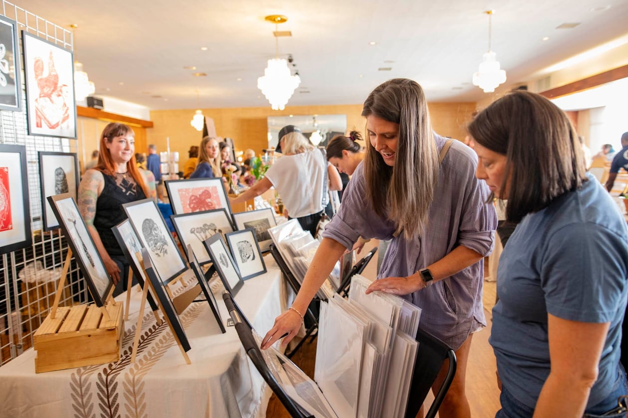 Shop handmade goods, vintage treasures and unique gifts from local vendors at the Indie Market. (Courtesy of Indie Craft Experience)