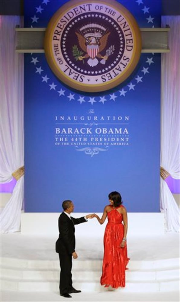 Obama's shine at Inaugural balls