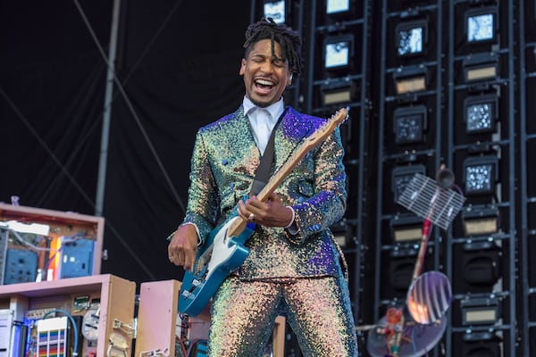 Jon Batiste performs during the Bonnaroo Music & Arts Festival, June 15, 2024, in Manchester, Tenn. (Photo by Amy Harris/Invision/AP, File)
