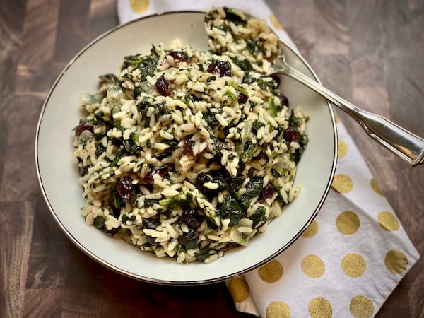 Pressure Cooker Autumn Risotto. (Kellie Hynes for The Atlanta Journal-Constitution)