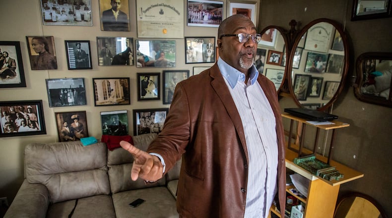 Peter Byrd, 66, of Douglasville, learned he was HIV positive 33 years ago. In the early days of his fight, he gained and lost weight and has been near death.  STEVE SCHAEFER FOR THE ATLANTA JOURNAL-CONSTITUTION
