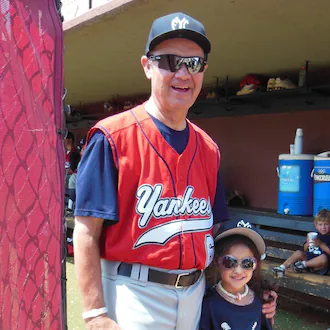 Herschel Bloom loved the East Cobb Yankees. (Courtesy of Bloom family)