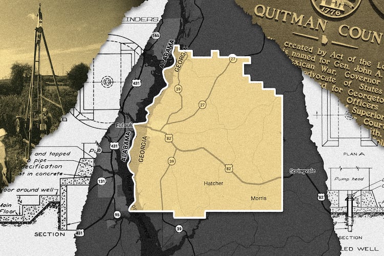 A Texas firm is seeking a permit to drill two wells in rural Quitman County, near the Alabama-Georgia border. (Photo Illustration: Broly Su / AJC | Source: Getty)