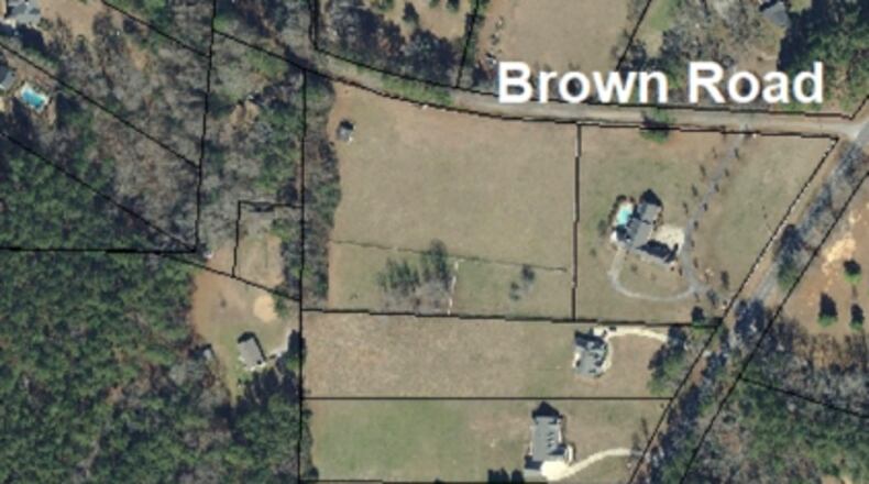 The Rod Wright Corp. plans to build several single-family homes on a newly rezoned tract on Redwine Road. Courtesy Fayette County
