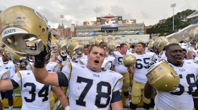 According to a report from an Irish sports news website, Georgia Tech and Boston College will play their 2016 game in Dublin. (AJC photo by Hyosub Shin)