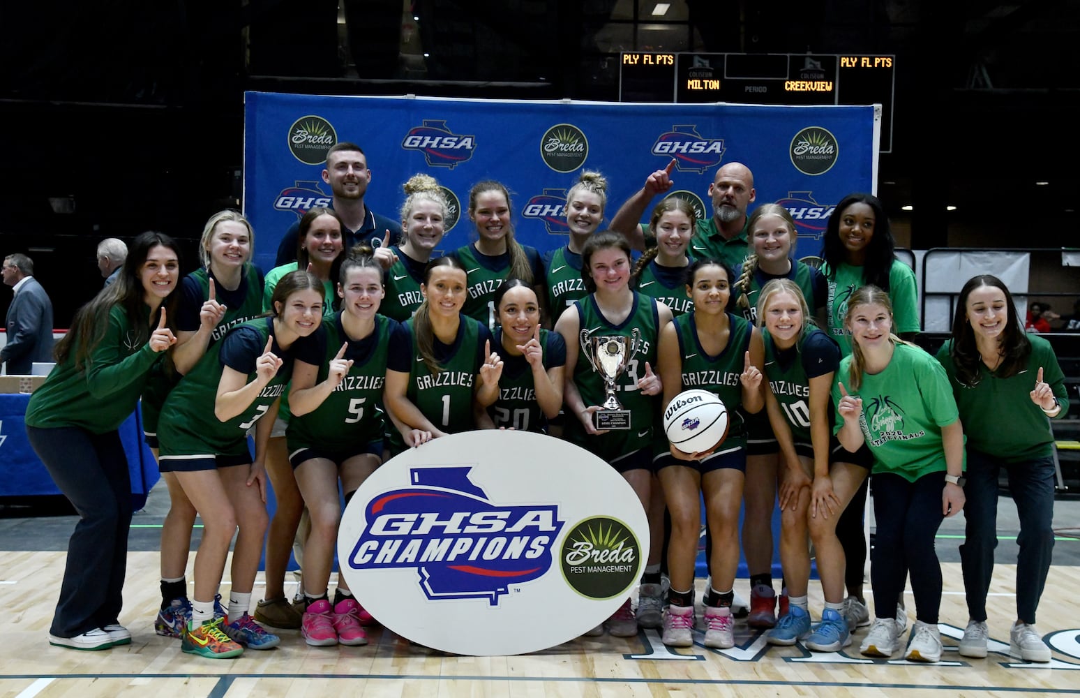 5A Girls Milton vs. Creekview