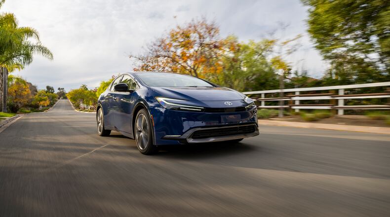 A 2025 Toyota Prius Limited hybrid. Photo courtesy of Toyota.