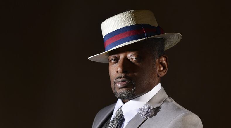 TC Carson plays the wicked Herman Camm in “Blackberry Daze” at Horizon Theatre. Photo by Greg Mooney