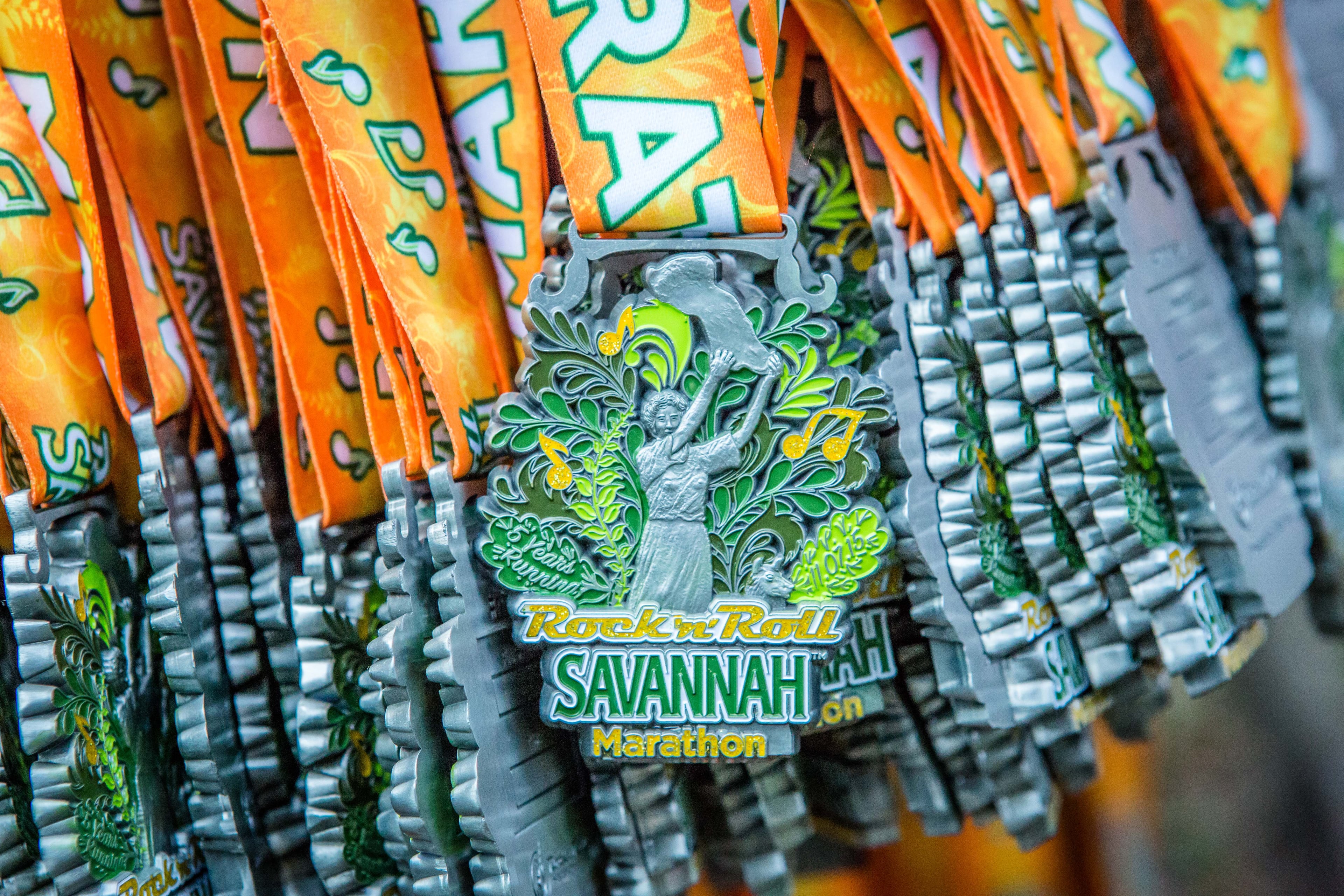 Local runner Mike Nadeau labeled the Savannah Rock ‘n’ Roll Marathon “a Super Bowl.” “It was a big-name event that put us on the map within the runners’ world,” he said. (Casey Jones/Savannah Sports Council 2015)