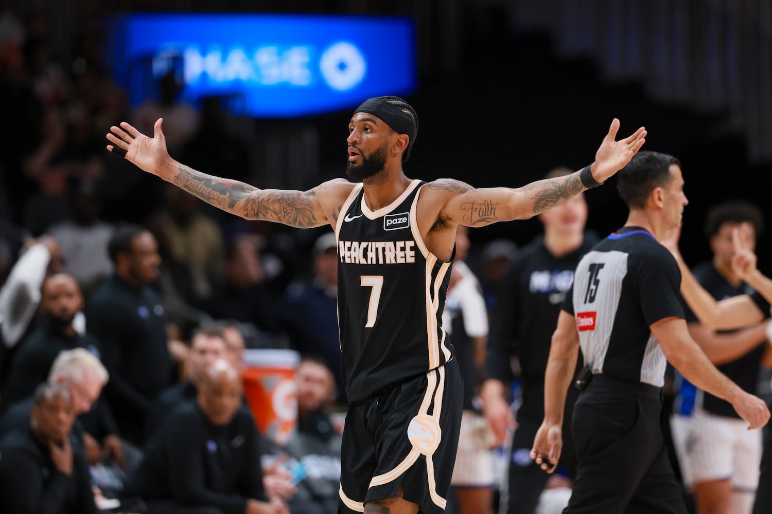 Atlanta Hawks host the Orlando Magic in an NBA game