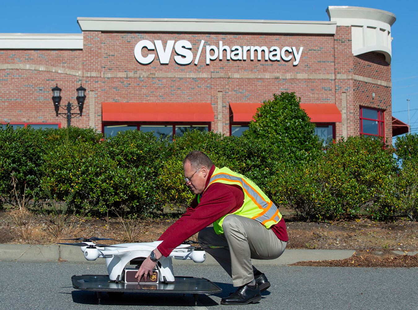 UPS CVS drone delivery