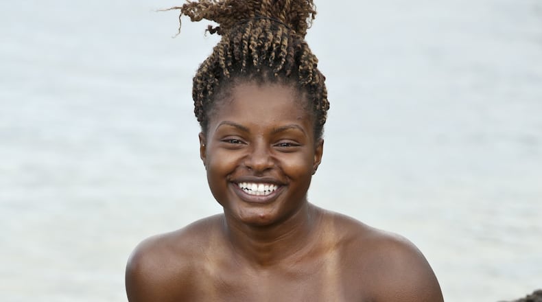 "I'm a Mental Giant" --Cydney Gillon during the new season of SURVIVOR KAOH: RONG -- Brains vs. Brawn vs. Beauty. The show premieres with a special 90-minute episode, Wednesday, February 17 (8:00-9:30 PM, ET/PT) on the CBS Television Network. Photo: Monty Brinton /CBS Entertainment é2016 CBS Broadcasting, Inc. All Rights. Reserved.