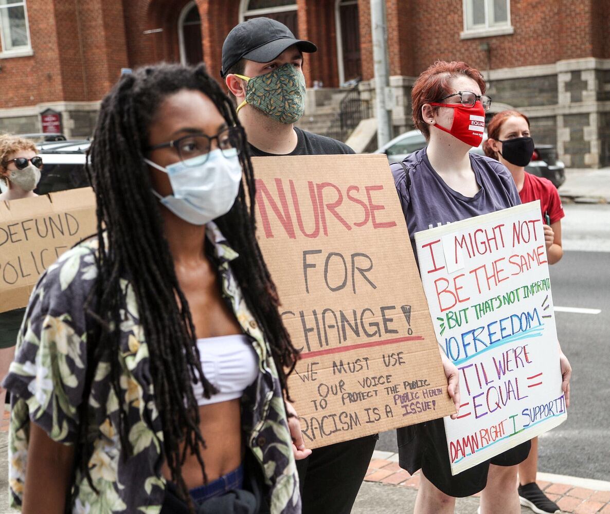 PHOTOS: 11th days of protests in Atlanta