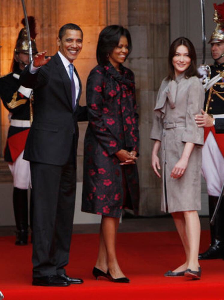 Michelle Obama vs. Carla Sarkozy: Designer Duel