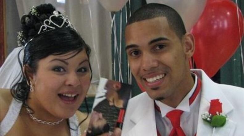 An unidentified woman and Jihad Amir Ramadan at a wedding in 2007. (Credit: U.S. Marshals)