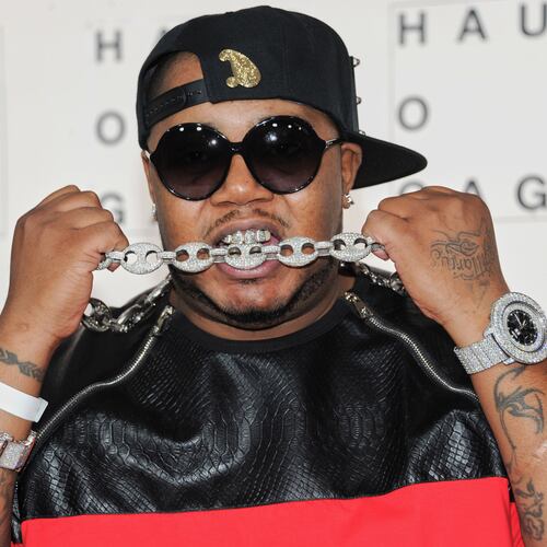 FILE - Rapper Carl "Twista" Mitchell attends the ARTPOP album release and artRave event the Brooklyn Navy Yard on Sunday, Nov. 10, 2013 in New York City. (Photo by Evan Agostini/Invision/AP, File)