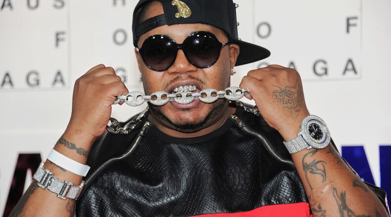 FILE - Rapper Carl "Twista" Mitchell attends the ARTPOP album release and artRave event the Brooklyn Navy Yard on Sunday, Nov. 10, 2013 in New York City. (Photo by Evan Agostini/Invision/AP, File)