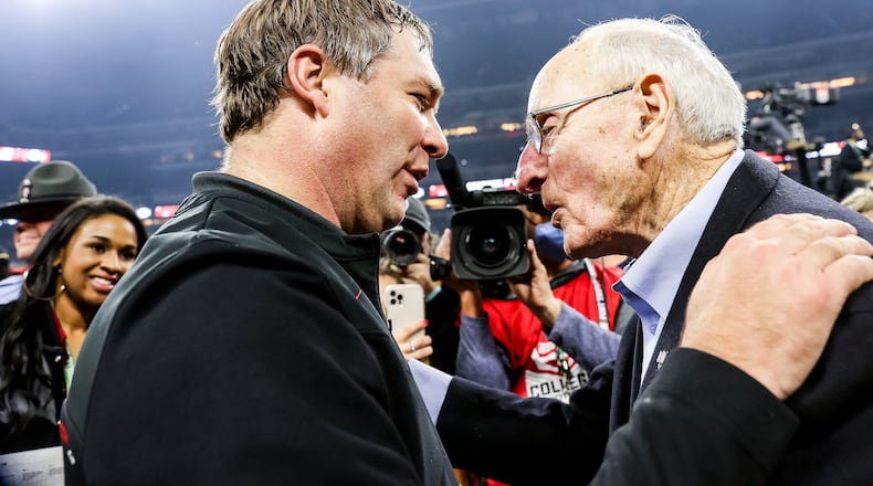 Georgia football-Kirby Smart-Vince Dooley-National Championship