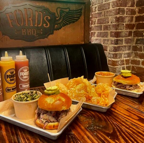 Restaurants including Ford’s BBQ are offering special deals during this year’s Tucker Restaurant Week through Sunday, March 1. (Photo courtesy of Tucker Restaurant Week)