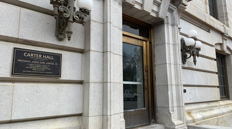 The U.S. Navy on Friday announced that a building on the Naval Academy’s campus in Annapolis, Maryland, has been renamed in honor of former President Jimmy Carter, an alum.