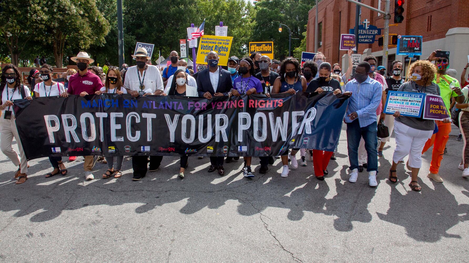 Voting rights march