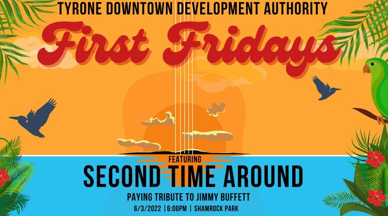 "First Fridays" begin 6-8 p.m. June 3 in Tyrone's Shamrock Park and continue through September. (Courtesy of Tyrone)