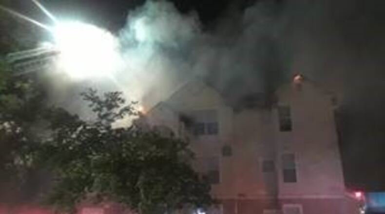 A fire at an apartment near Duluth left more than 20 families without a home.