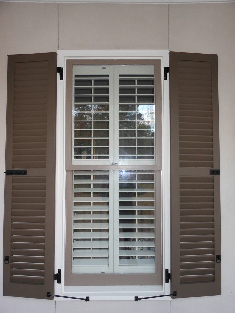Install operable shutters