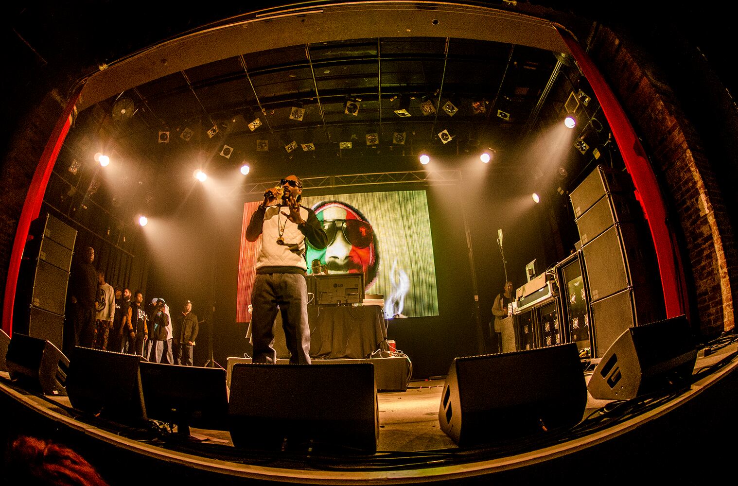 Snoop Dogg performs at a sold out show in Cincinnati