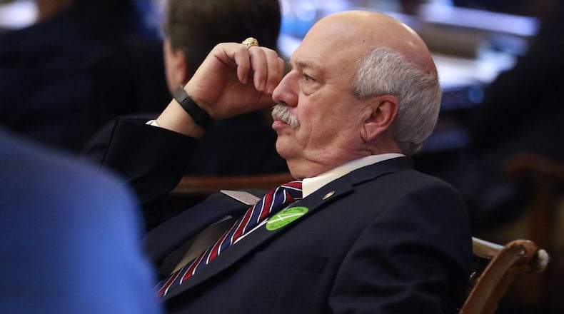 Rep. Tommy Benton, R - Jefferson, has made controversial statements about the Ku Klux Klan and Southern history. BOB ANDRES / BANDRES@AJC.COM