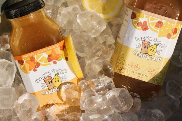 Peach State Drinks started with brown-sugar lemonade and added additional fruit flavors, including peach, strawberry and mango. Courtesy of Peach State Drinks